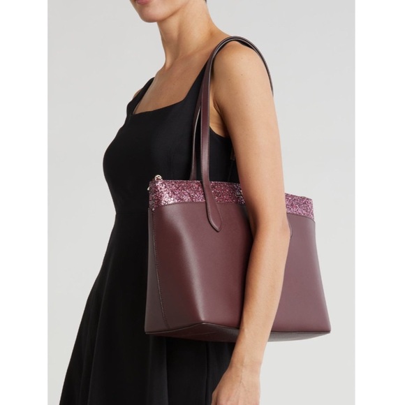 + KATE SPADE + Flash Glitter Tote - Picture 2 of 6